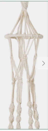 Beady Macrame Plant Hangers