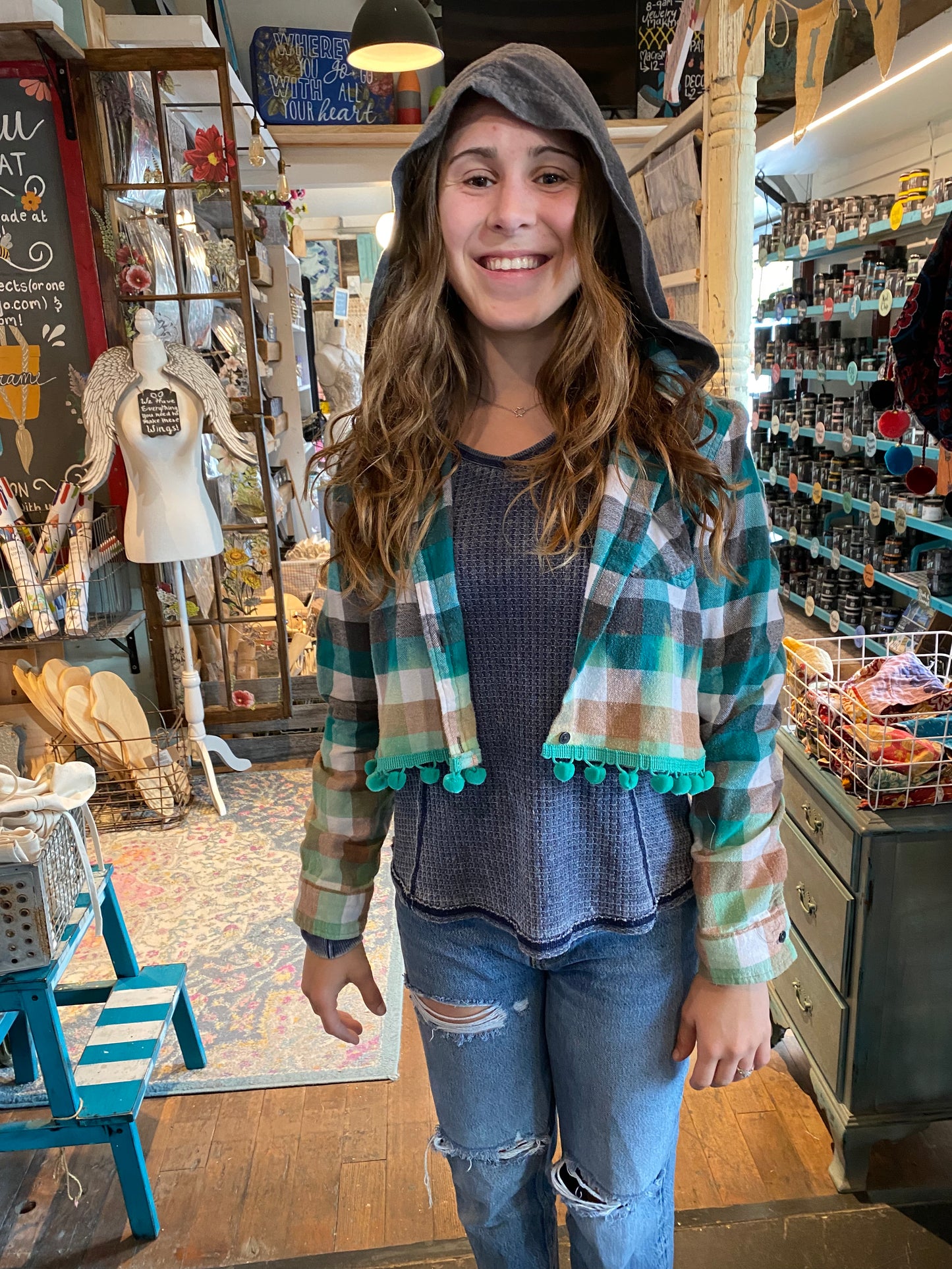 Hoodie Flannel