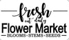 Fresh Flower Market -JRV Stencil
