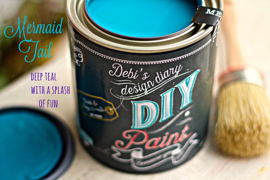 Mermaid Tail DIY Paint