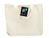 Paintable Blank Canvas Tote With Gusset